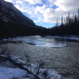 Views of the Bow River on the hike out. Photo: Nick Sweeney